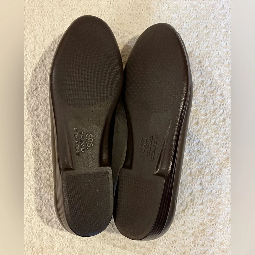 SAS Tripad Metro slip-on loafers /moccasins. Brown pearl, arch support. NWOT. 8